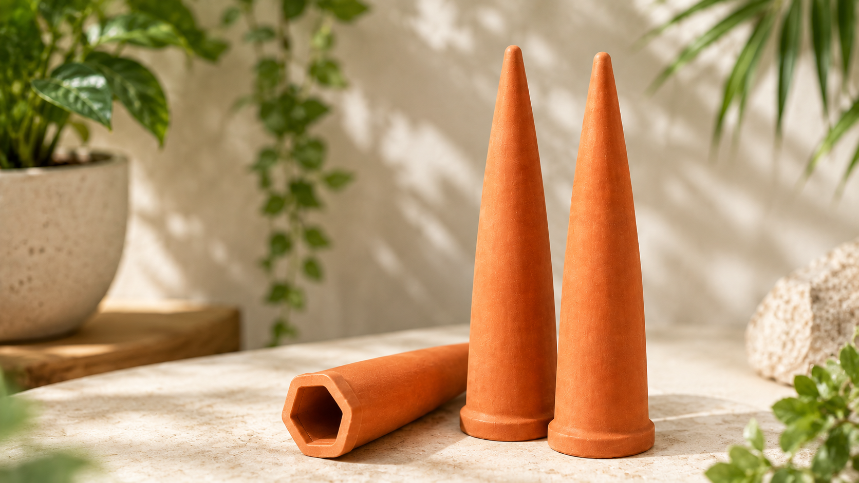 Terracotta Olla Watering Spikes