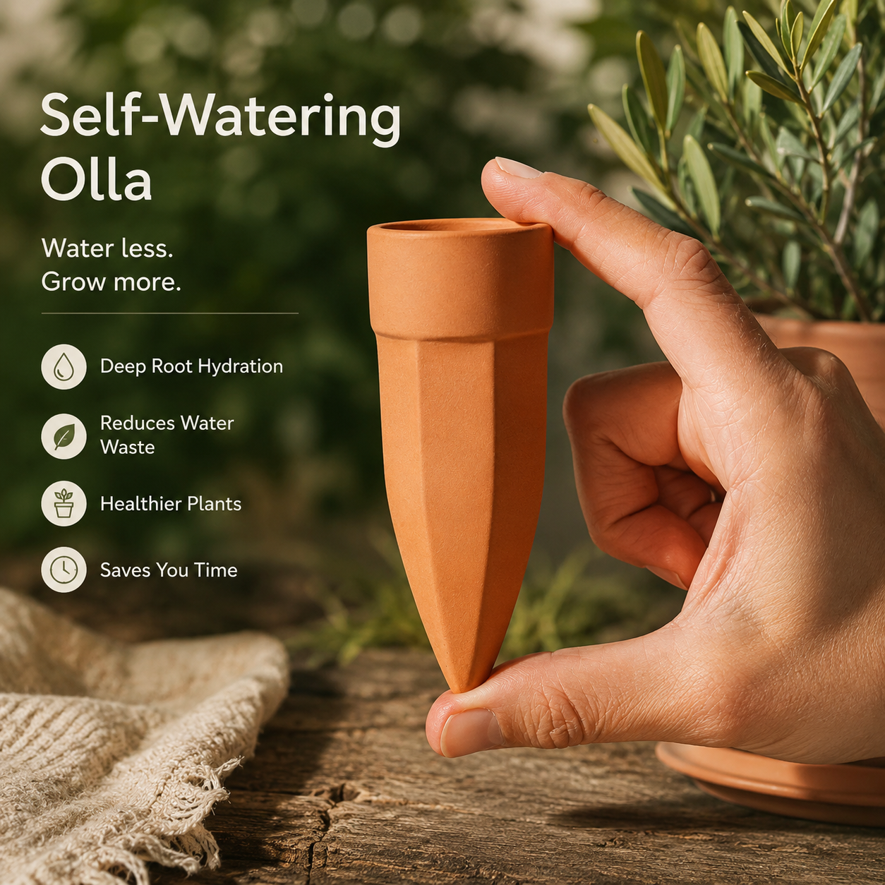 Terracotta Olla Watering Spikes