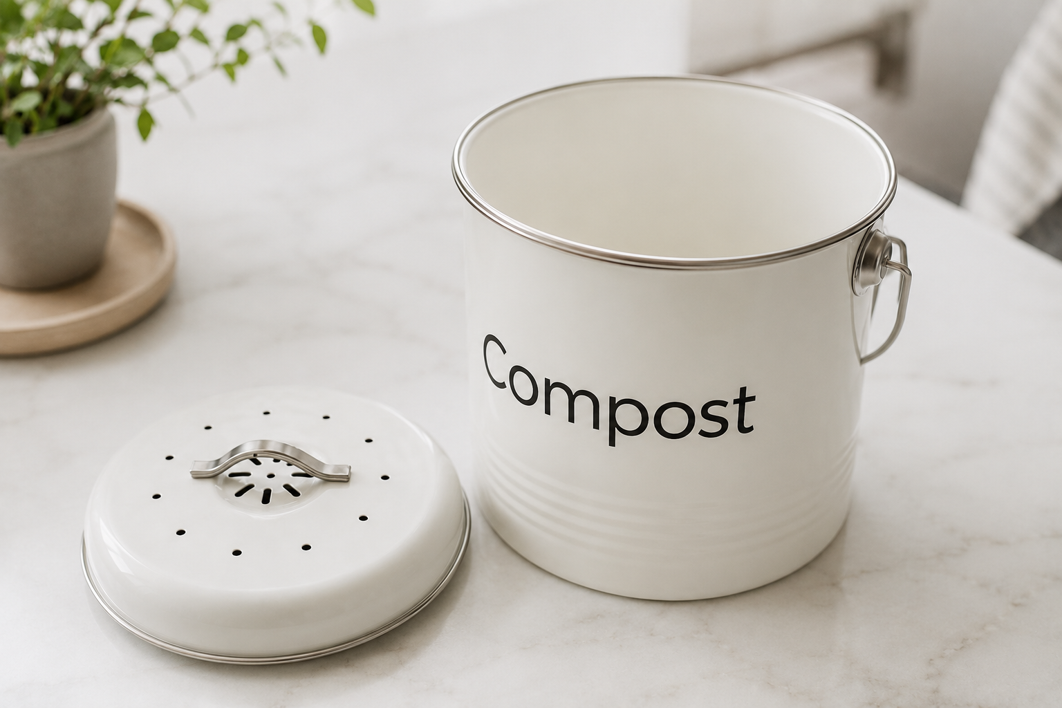 Kitchen compost bin